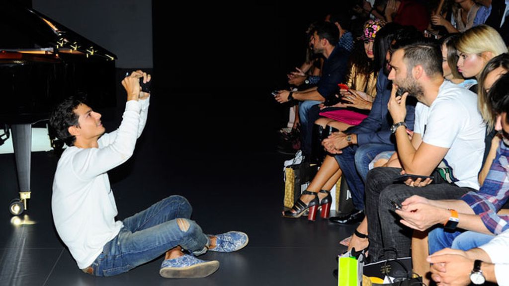 Javier de Miguel ejerciendo de fotógrafo