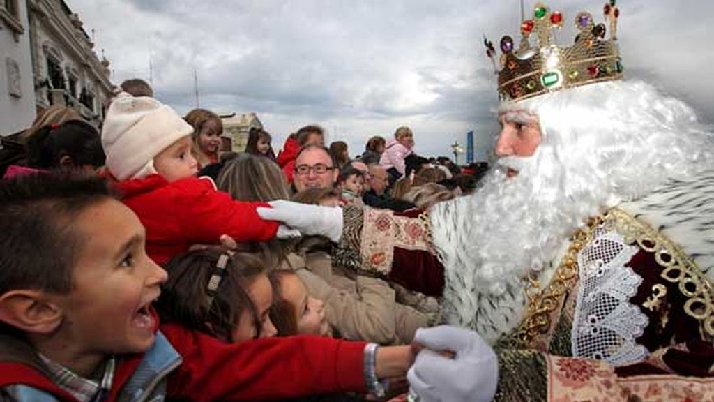 Melchor a su paso por Valencia