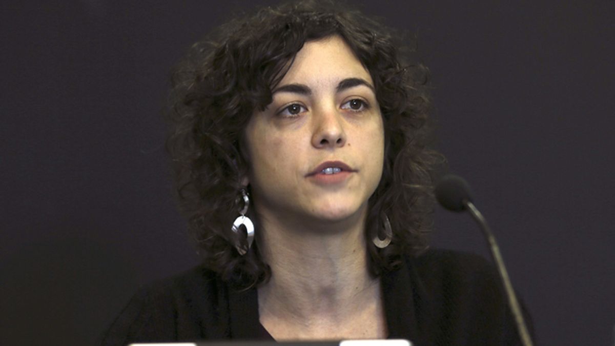 Rueda de prensa de Tania González de Podemos