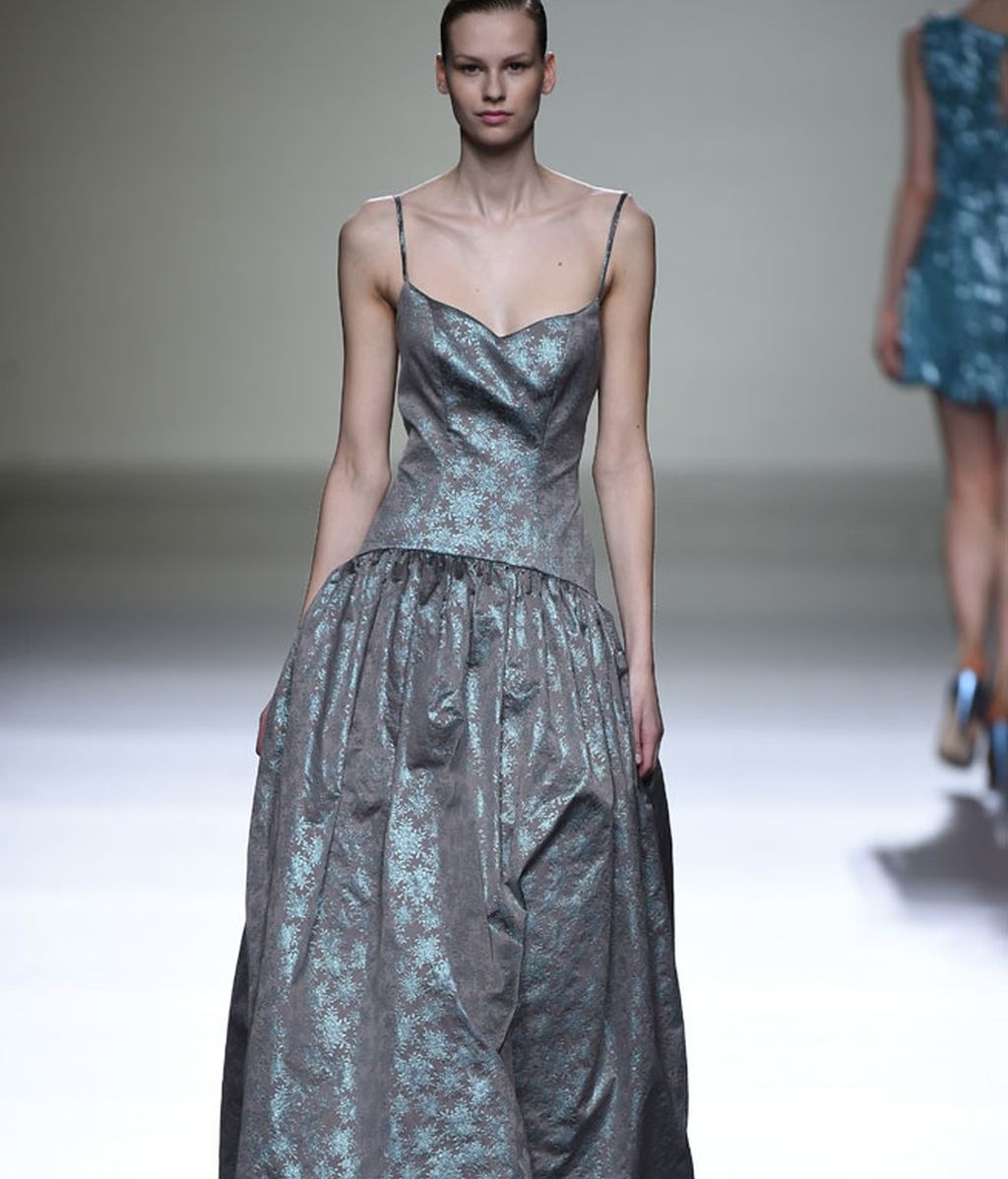 Experimentando con los patrones y tejidos