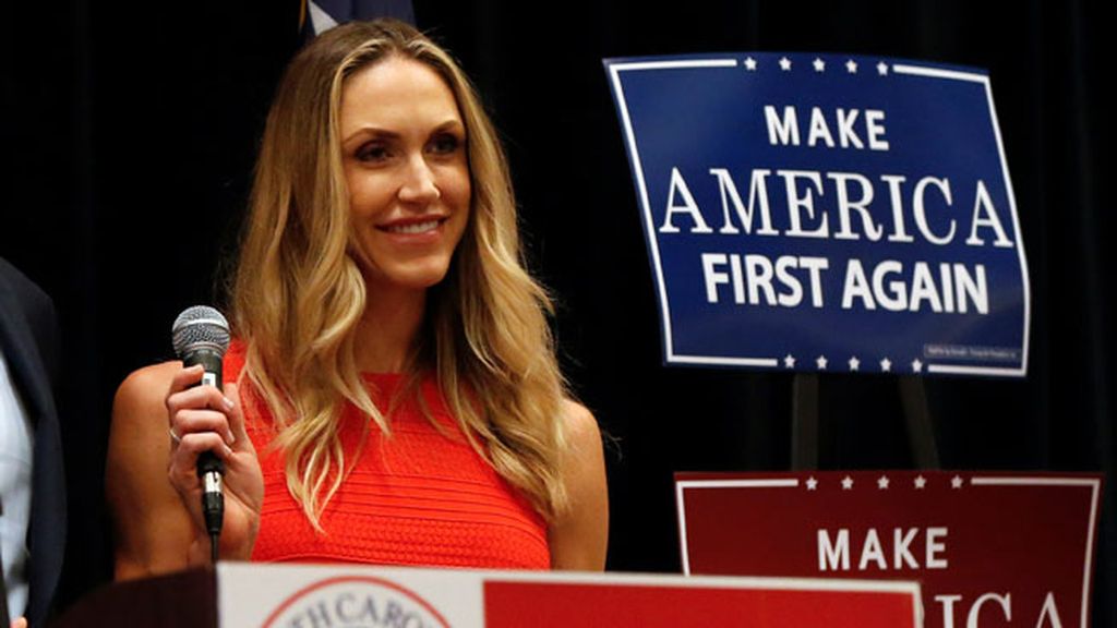 Lara Yunaska, casada con Eric Trump y enamorada de Charlie, su perro