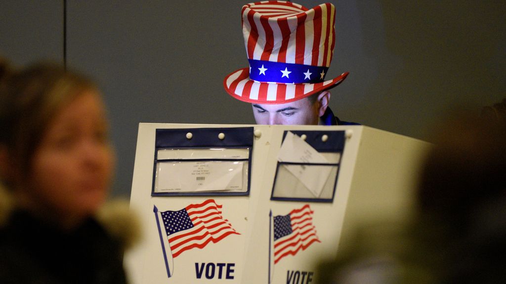 Las mejores imágenes de la jornada electoral en Estados Unidos