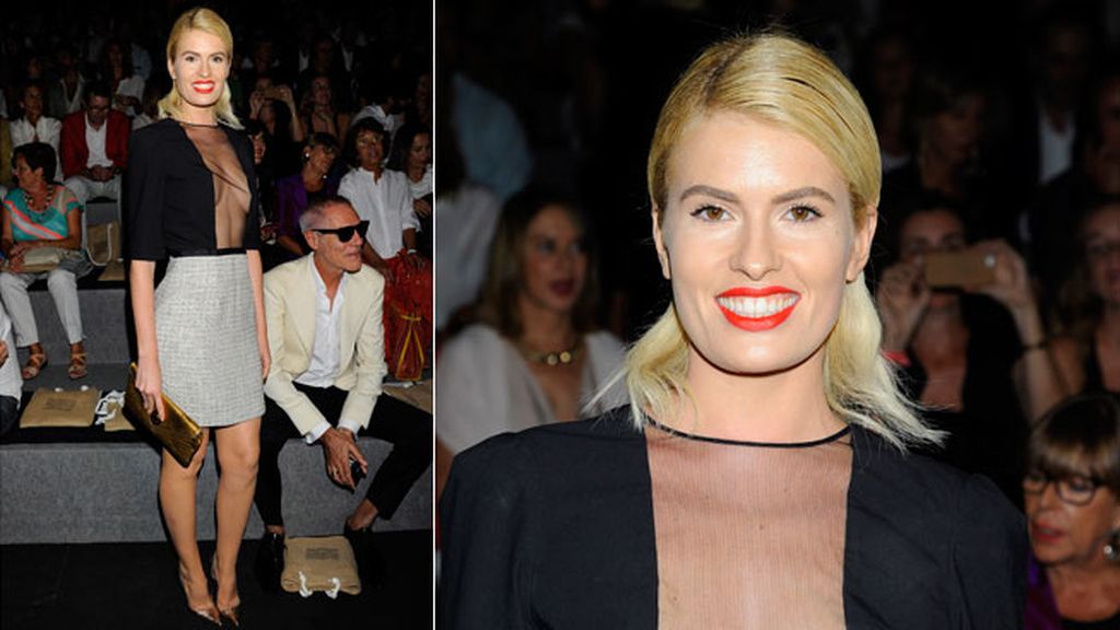 Eugenia Silva, Mar Flores y Martina Klein, en primera fila de la Fashion Week Madrid