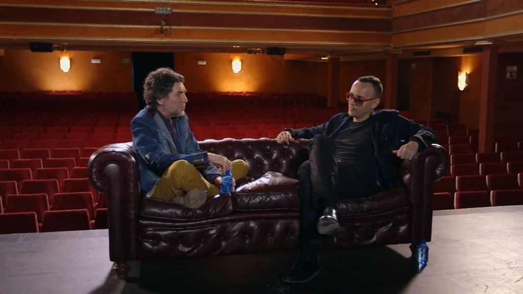 Sabina charla con Risto Mejide sobre un chester