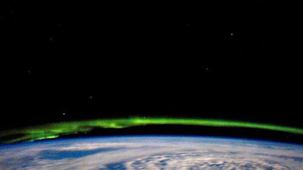 Auroras Boreales desde el espacio