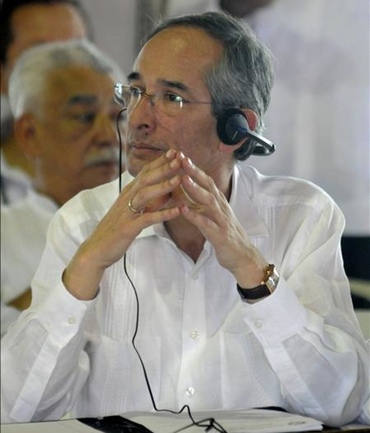 Colom aseguró que el mensaje salió desde un inmueble de la zona 9 de la capital guatemalteca, pero no entró en más detalles. EFE/Archivo Colom aseguró que el mensaje salió desde un inmueble de la zona 9 de la capital guatemalteca, pero no entró en más detalles. EFE/Archivo
