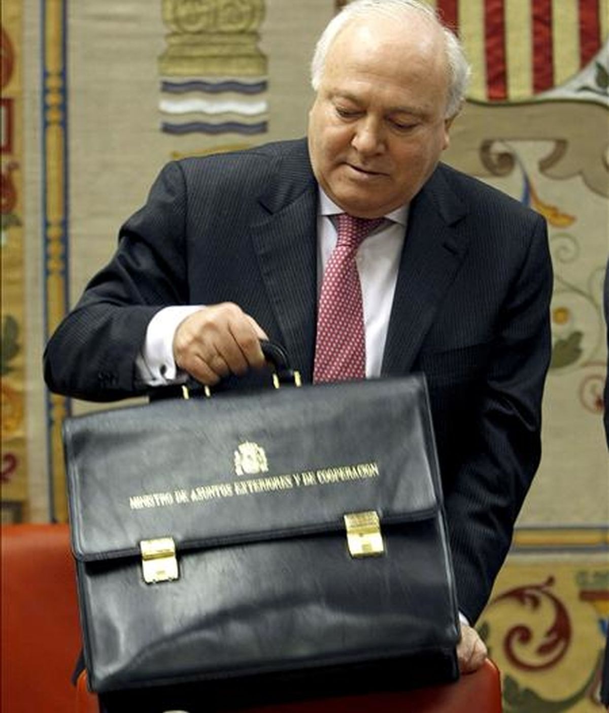 El ministro de Asuntos Exteriores español, Miguel Ángel Moratinos. EFE/Archivo