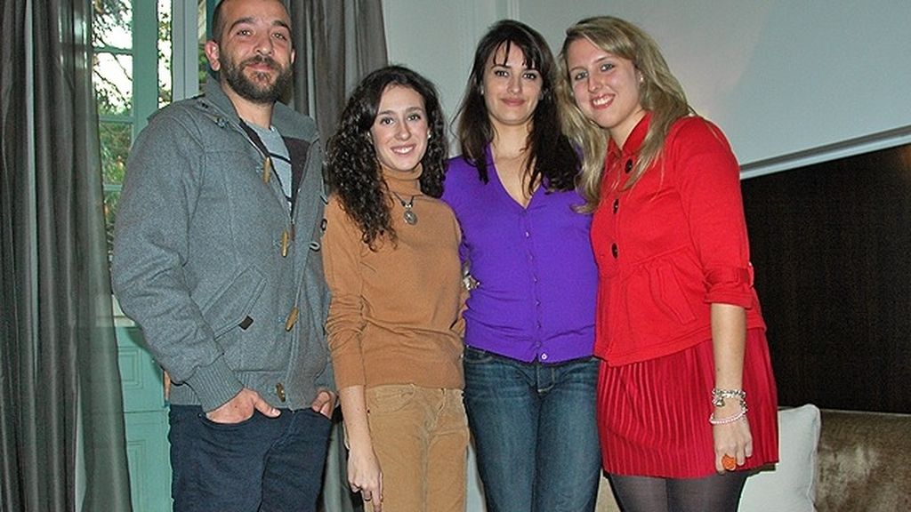 La actriz se mostró encantada junto a sus fans