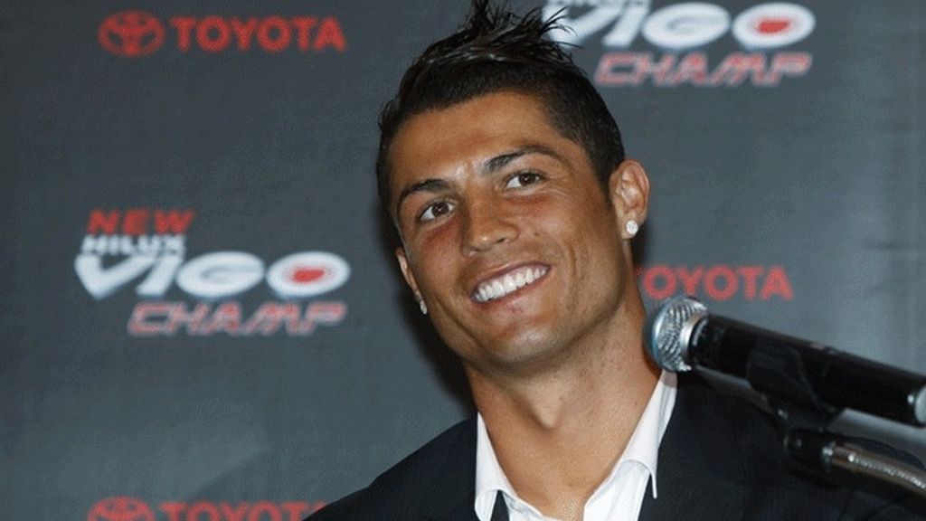8º puesto: Cristiano Ronaldo (12 millones)