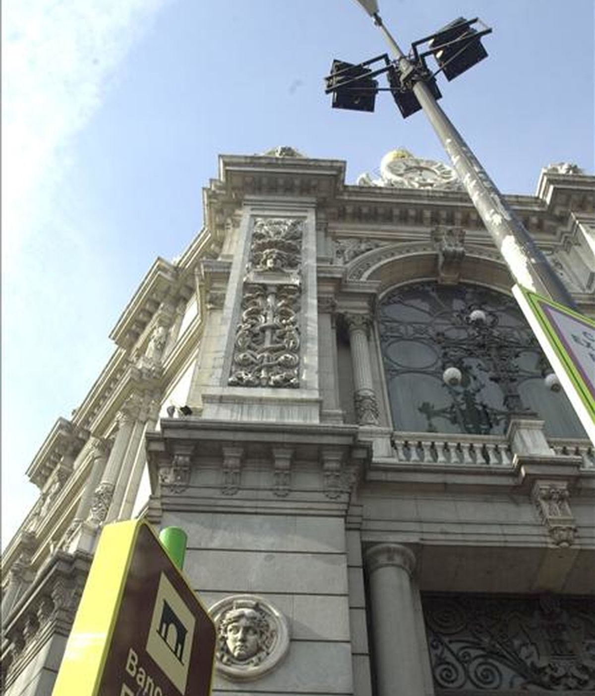 Fachada del Banco de España en la madrileña Plaza de Cibeles EFE/Archivo