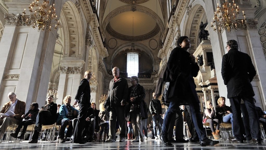 La Catedral londinense de San Pablo, abierta al público.