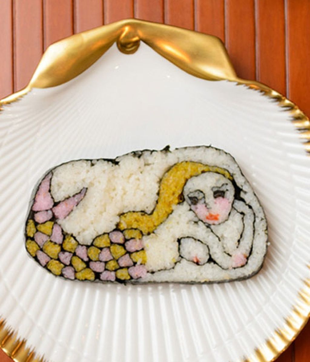 Arte en sushi