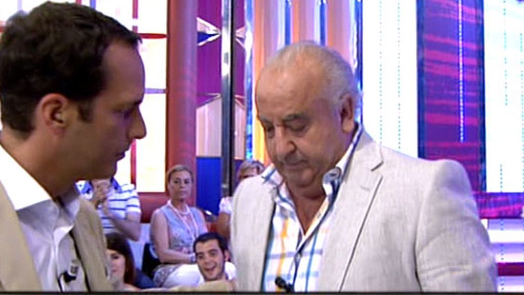 Humberto Janeiro, a punto de abandonar el plató de 'Enemigos íntimos'