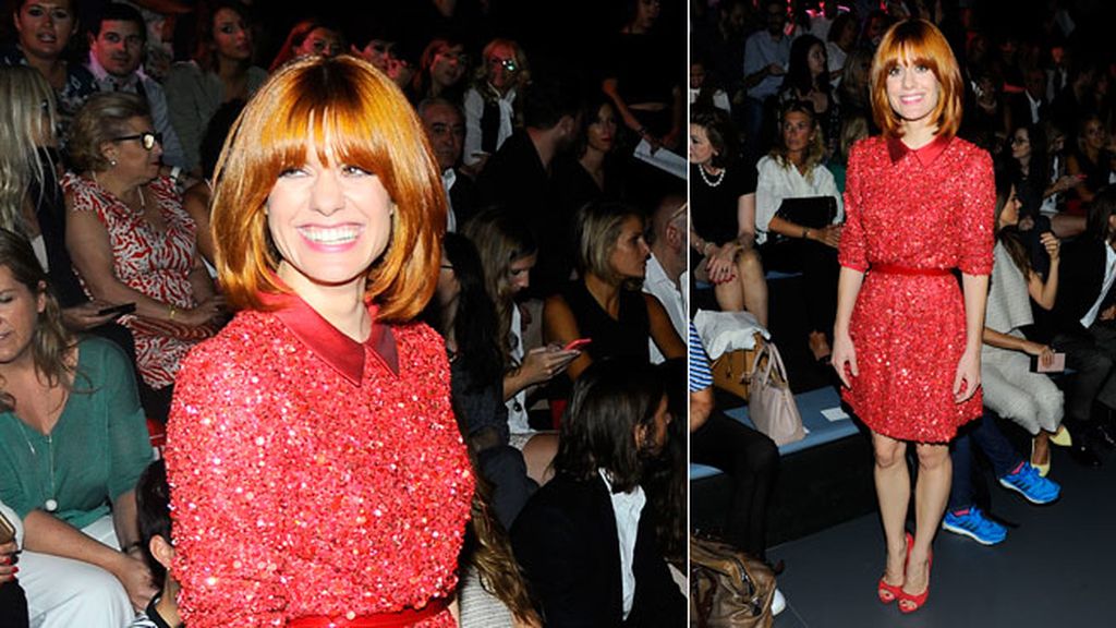 Alexandra Fernández, con vestido de The 2nd Skin Co.