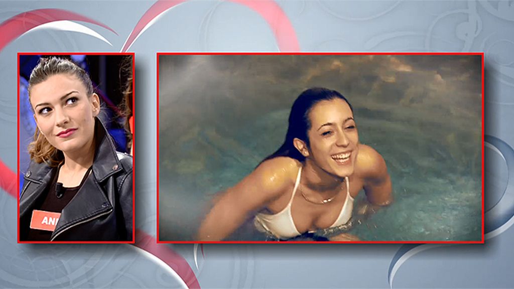 Xavi y Marina, en la piscina del amor