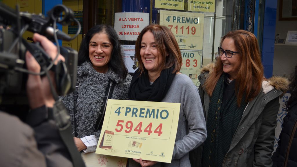 El cuarto premio de la lotería