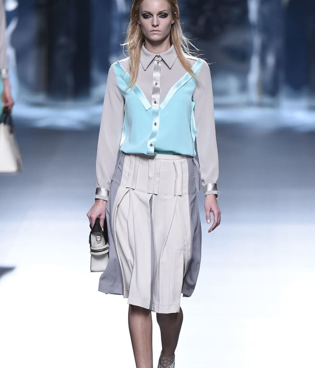 La diseñadora apuesta por una paleta más relajada