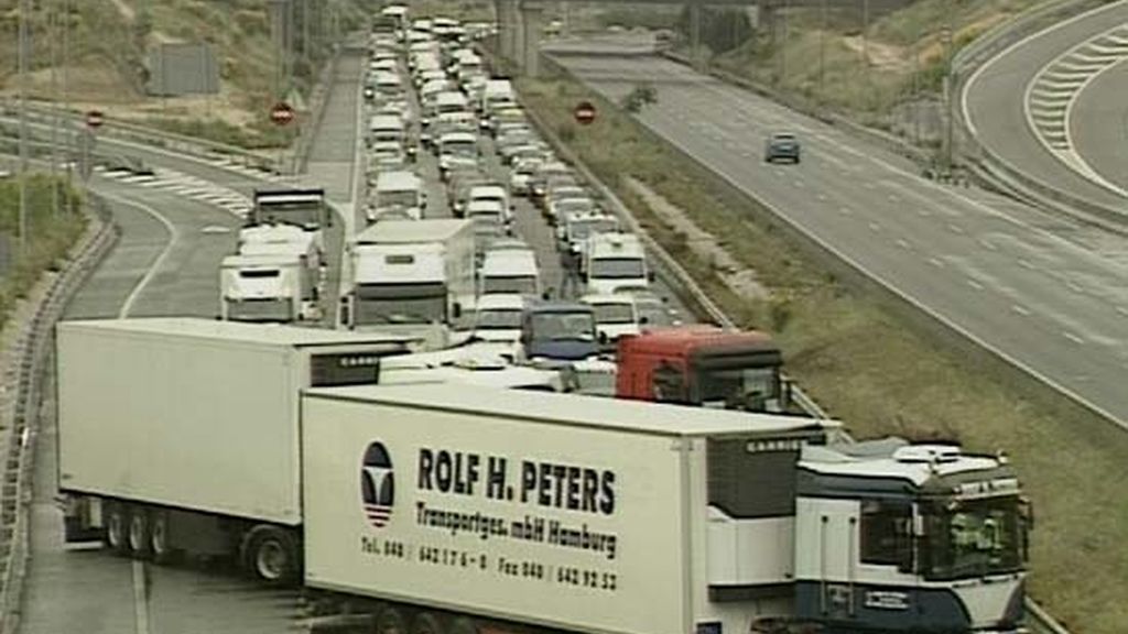 Cortes en las carreteras