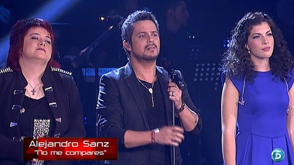 Alejandro Sanz se ha subido dos veces al escenario de 'La Voz'