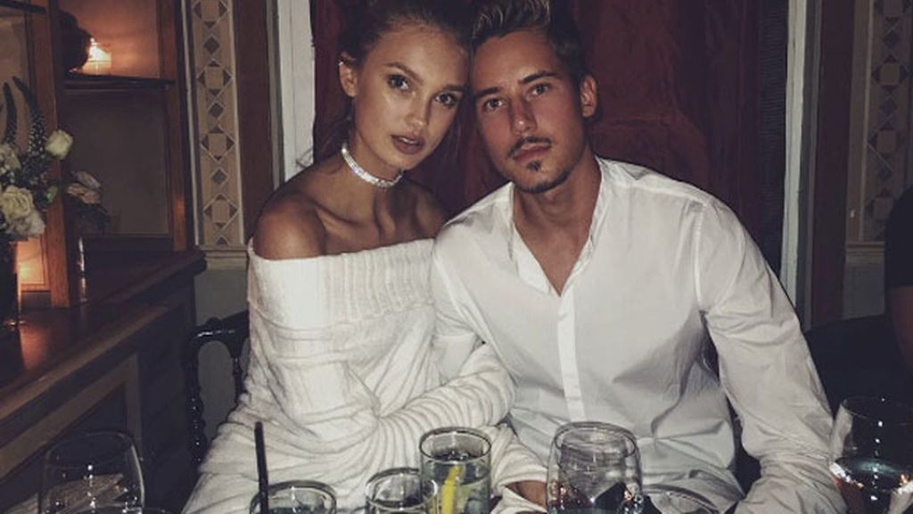 Romee Strijd y el hijo de una estrella de la tele