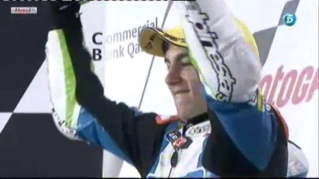 Maverick Viñales, campeón en Qatar