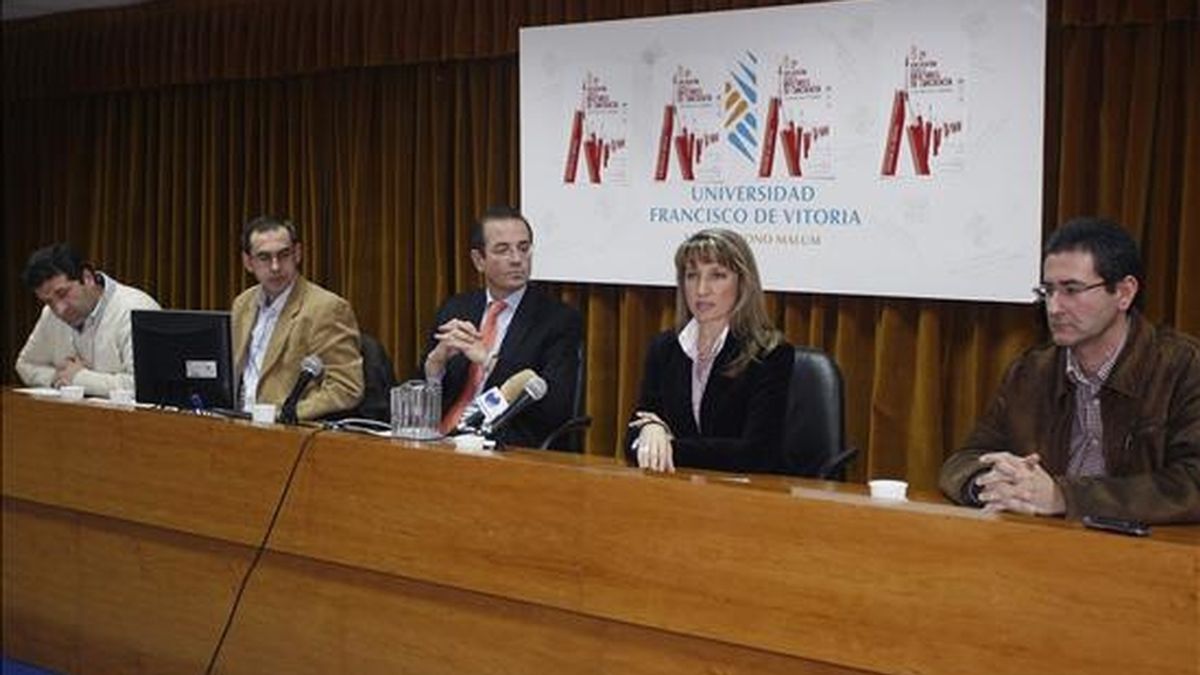 Imagen del II Encuentro Nacional de Objetores a Educación para la Ciudadanía celebrado el pasado mes de febrero,  en el que se presentó el Plan de Acción de los Objetores tras la resolución del Tribunal Supremo sobre esta asignatura. EFE/Archivo