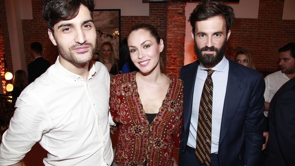 Mario Orjales, Priscila de Gustin y Enrique Solís