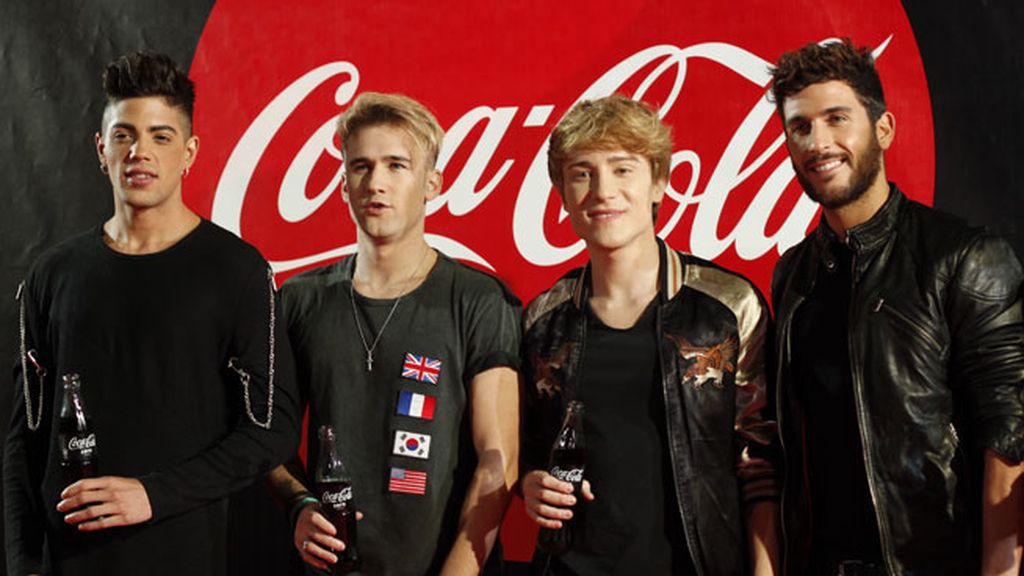 David, Daniel, Carlos y Álvaro, de Auryn