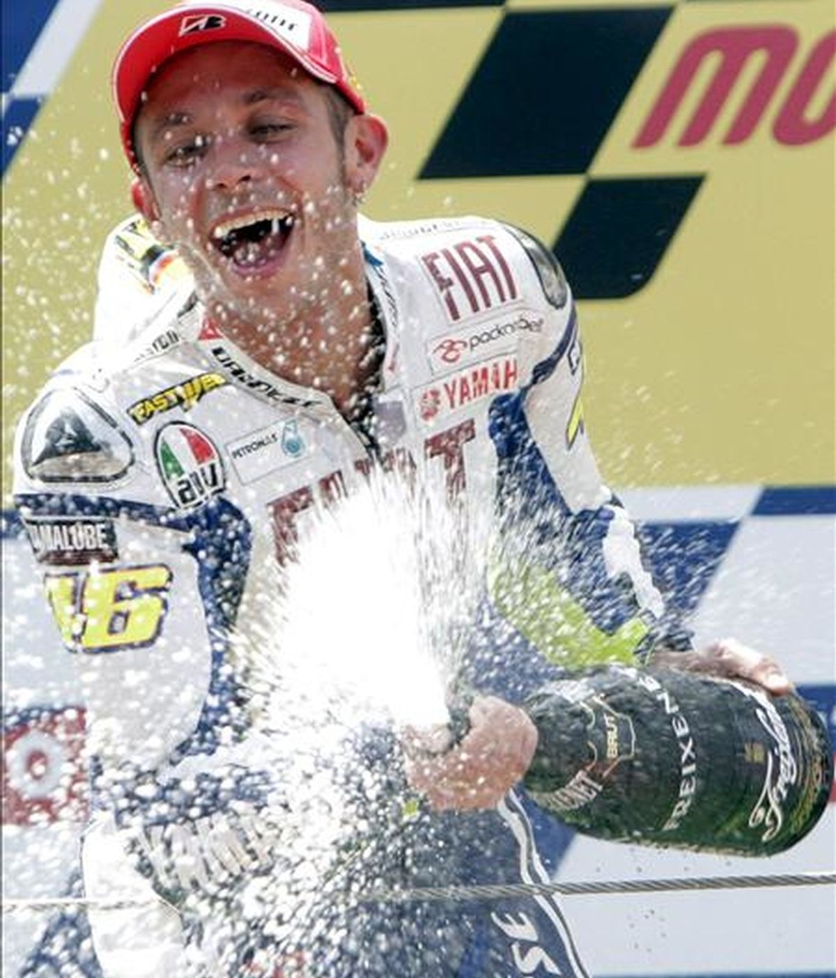 El piloto italiano de MotoGP Valentino Rossi. EFE/Archivo