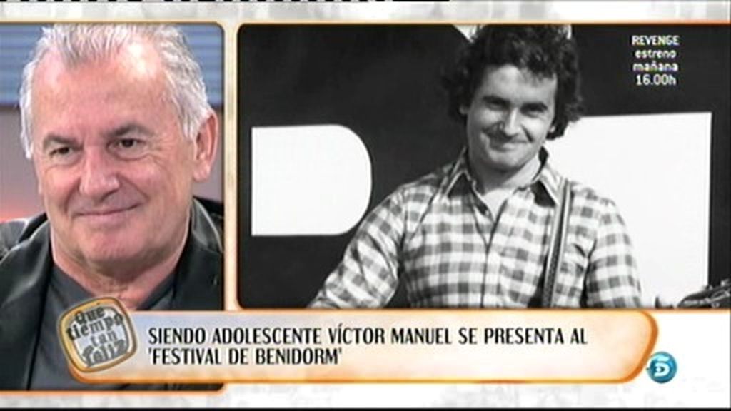 La carrera de Víctor Manuel, en imágenes