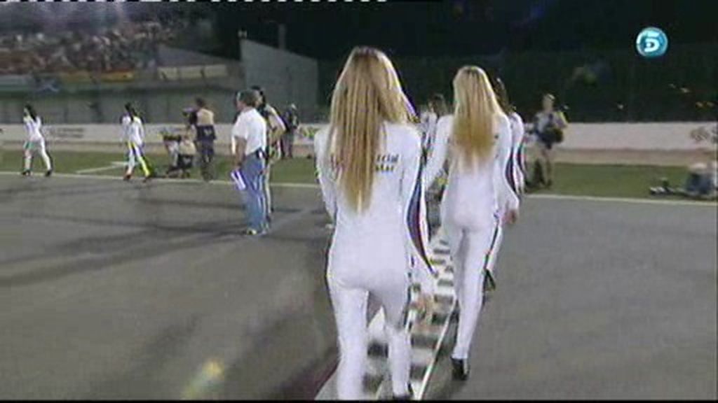 Bellezones en el paddock de Qatar
