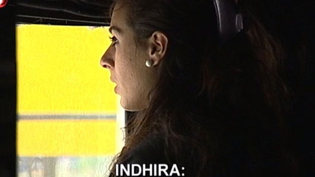 Saray y Ángel, masajes a media luz