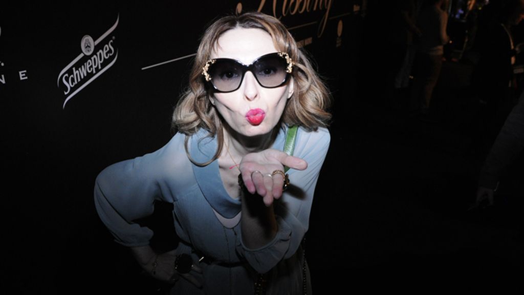 Jana Glamurama nos dedicó un beso muy cariñoso