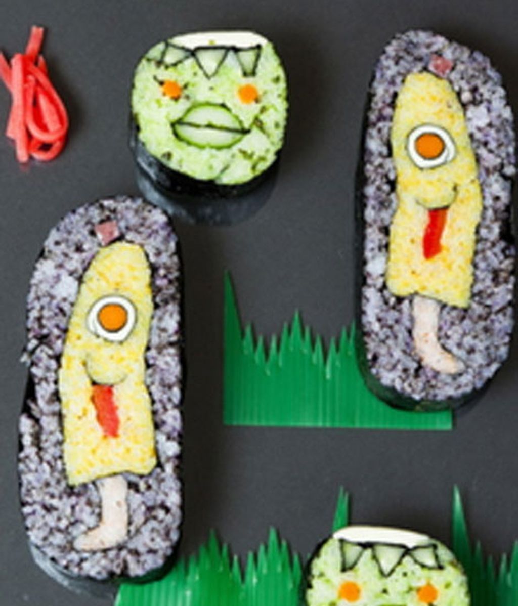 Arte en sushi