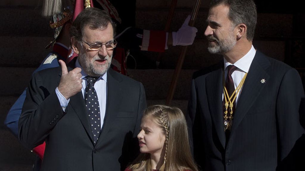 Han acudido a la sesión solemne de apertura en las Cortes (Madrid)