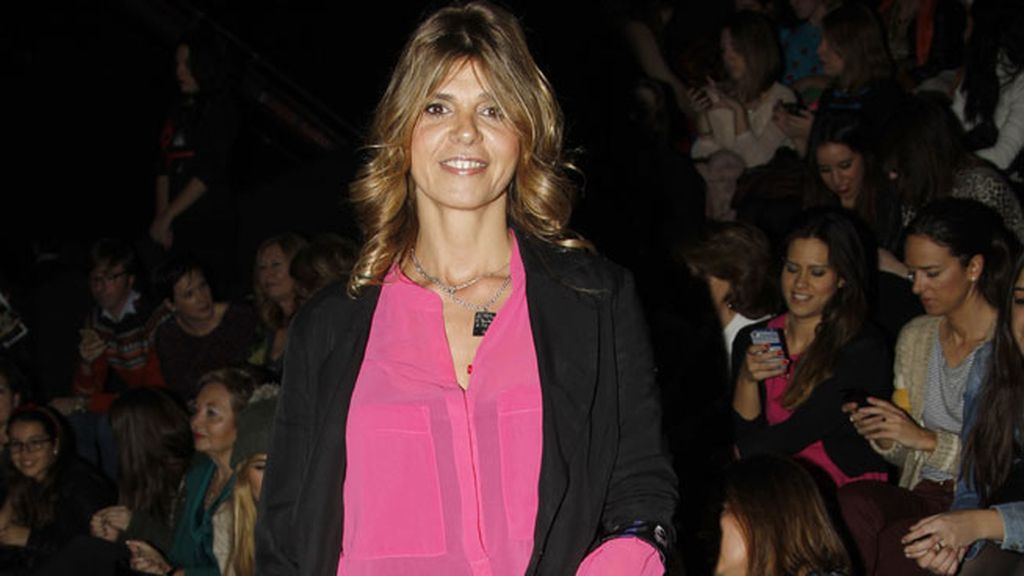 Aranxa de Benito en el desfile de Devota & lomba