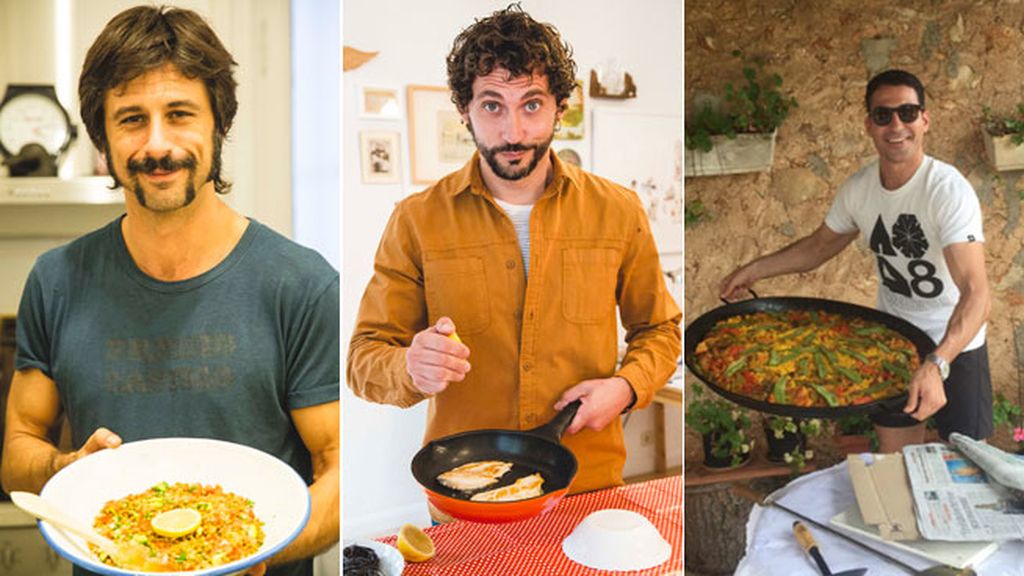 El libro 'Come Conmigo' recoge a todos ellos cocinando