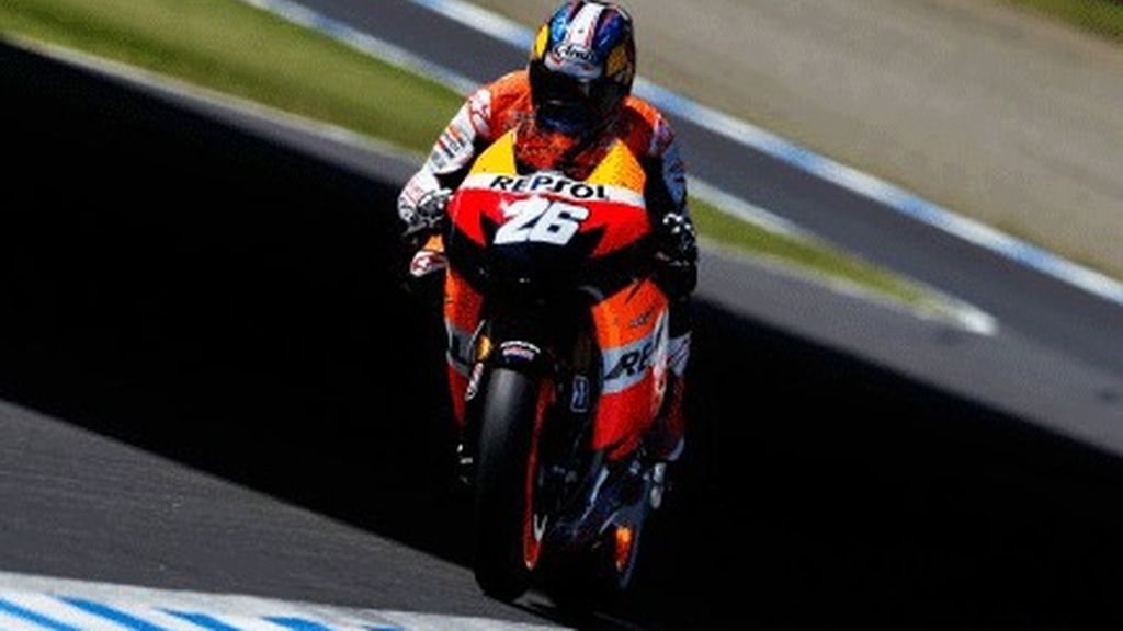 Dani Pedrosa, el más rápido en los segundos libres