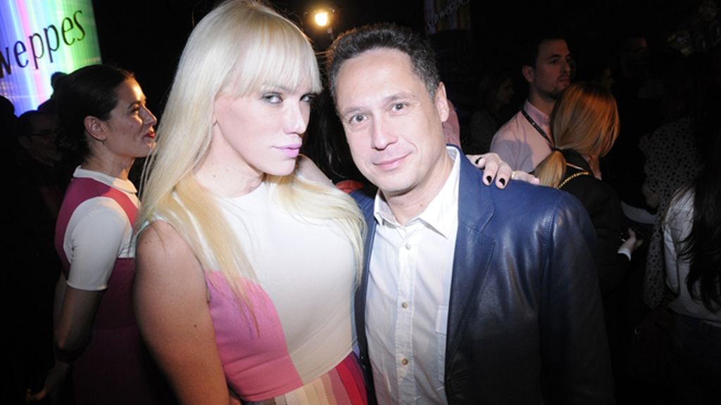 Los galeristas Topacio Fresh e Israel Cotes