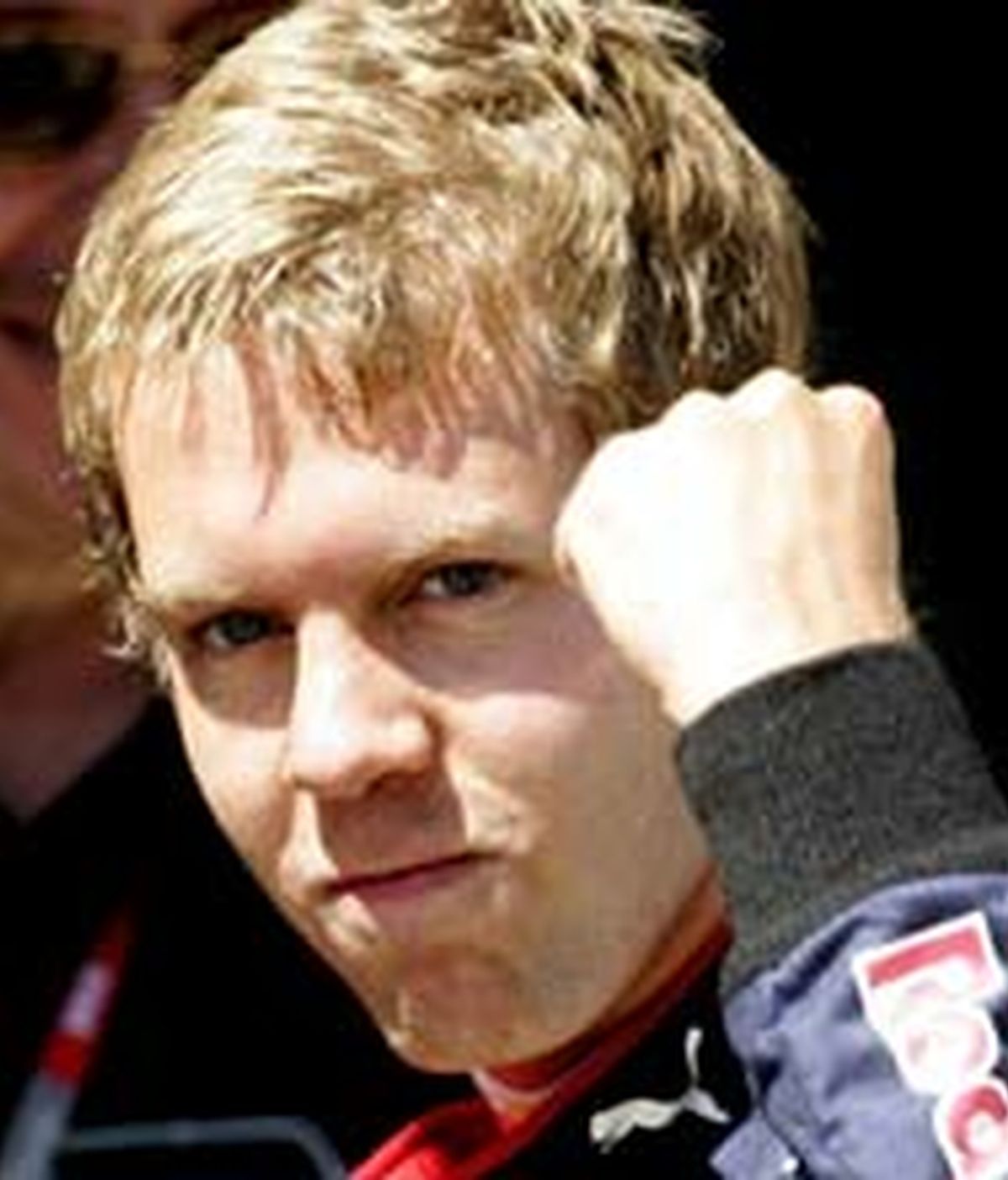 Vettel celebra que el domingo saldra en primera línea