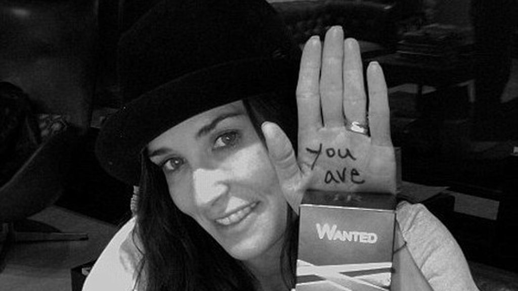 Los mensajes provocativos de Demi Moore y Ashton Kutcher