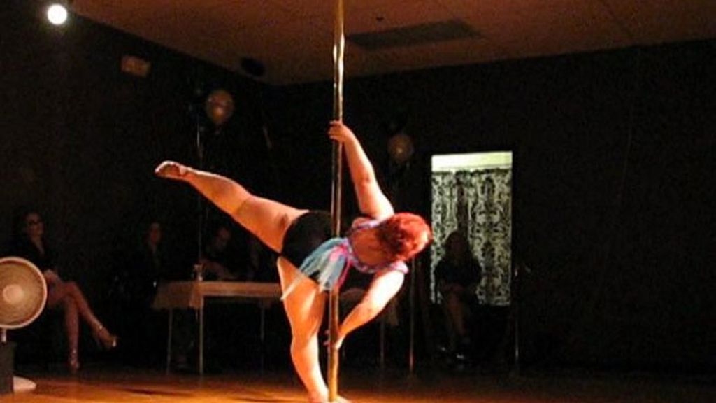 Estrella de la barra americana con 114 kilos