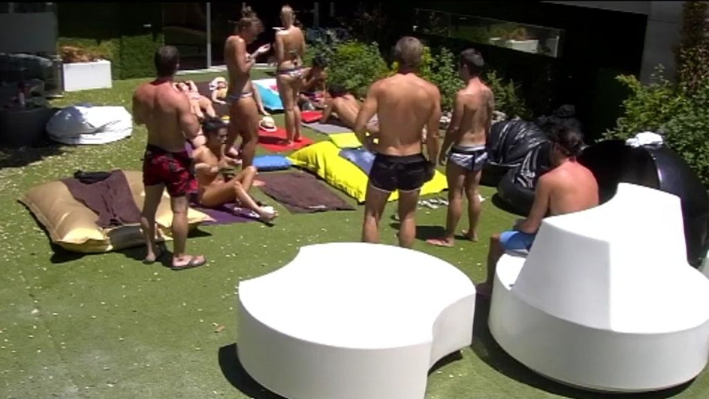 Disfrutan de los rayos de sol en Guadalix