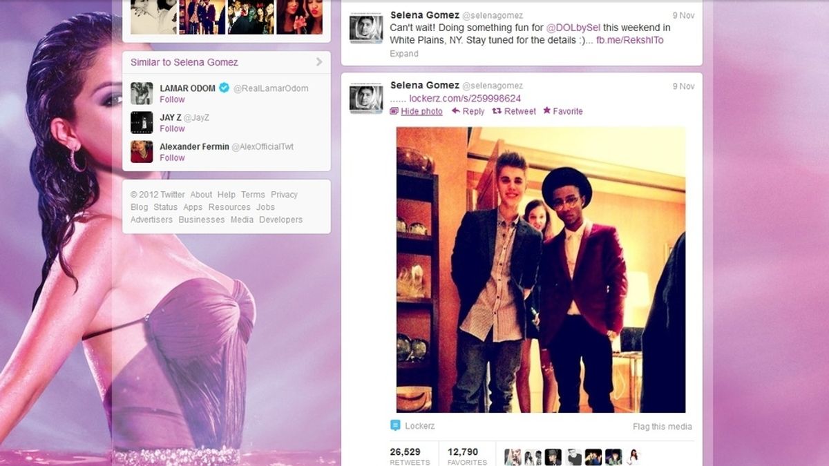 Las primeras reacciones de Selena Gómez a su ruptura con Justin Bieber