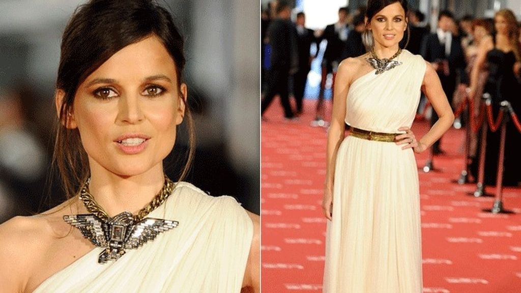 Elena Anaya, con un vestido de corte griego firmado por Lanvin