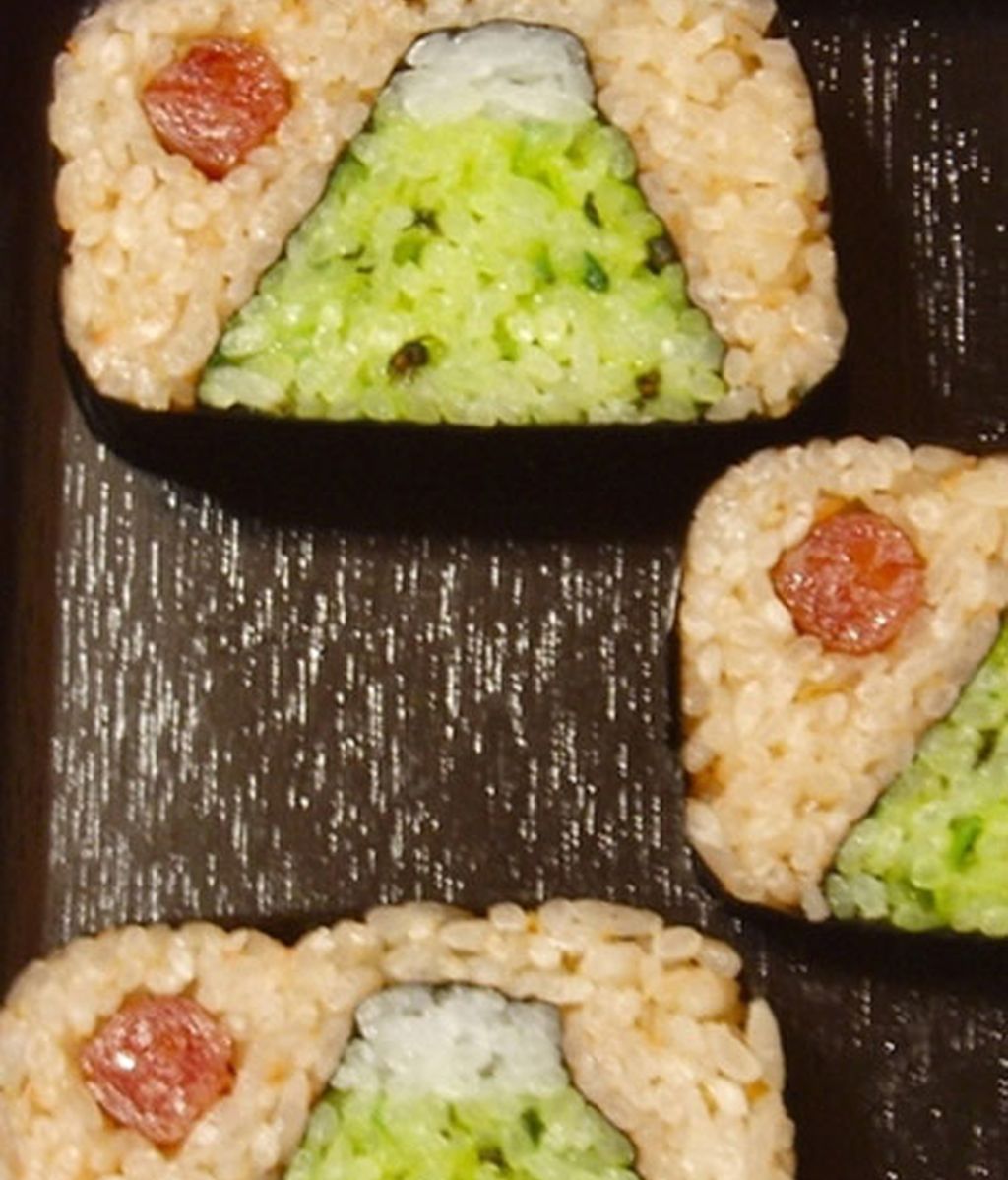 Obras de arte hechas con sushi