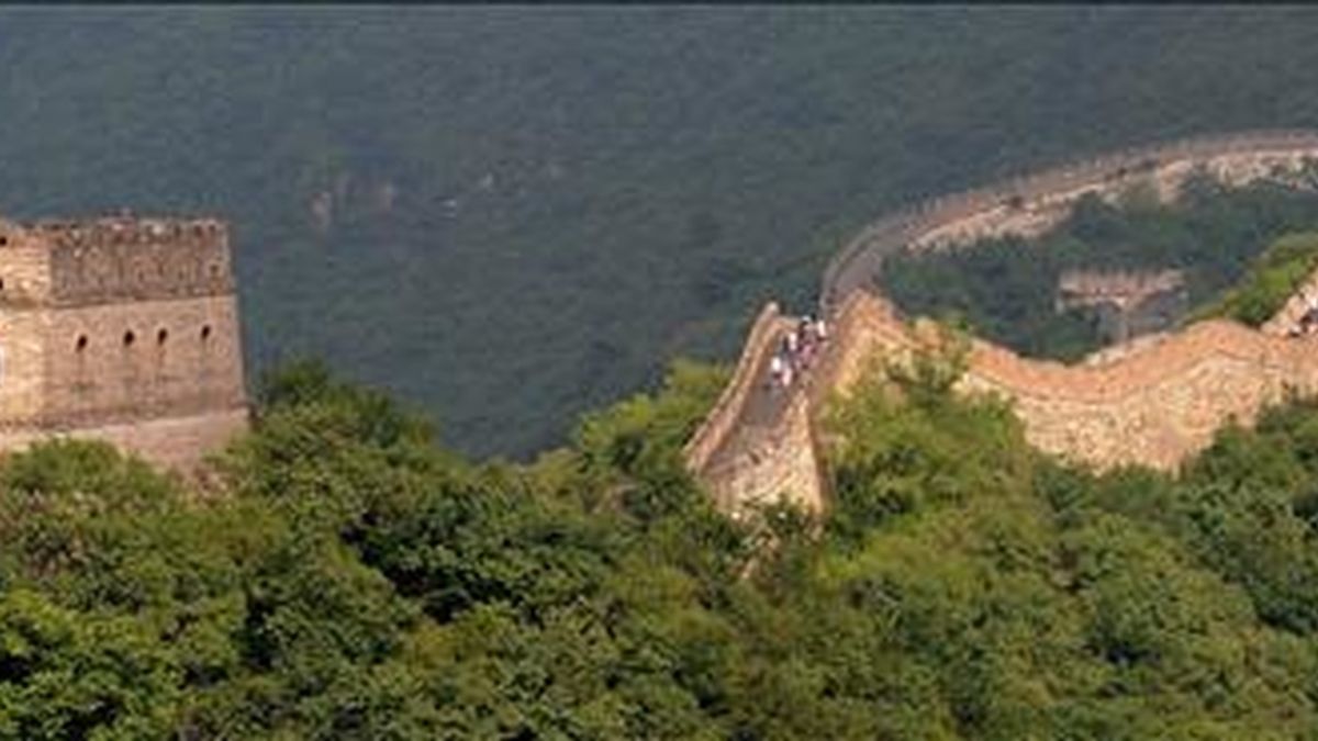 La Gran Muralla china mide 8.851,8 metros 2.000 más de lo que se  estimaba. EFE/Archivo