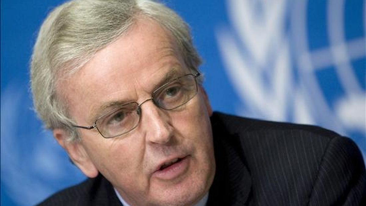 El subsecretario general adjunto de la ONU para Asuntos Humanitarios, John Holmes, explicó que cuatro de las 13 organizaciones que habían sido expulsadas el pasado 4 de marzo ya han sido aceptadas para reanudar sus actividades en Sudán. EFE/Archivo