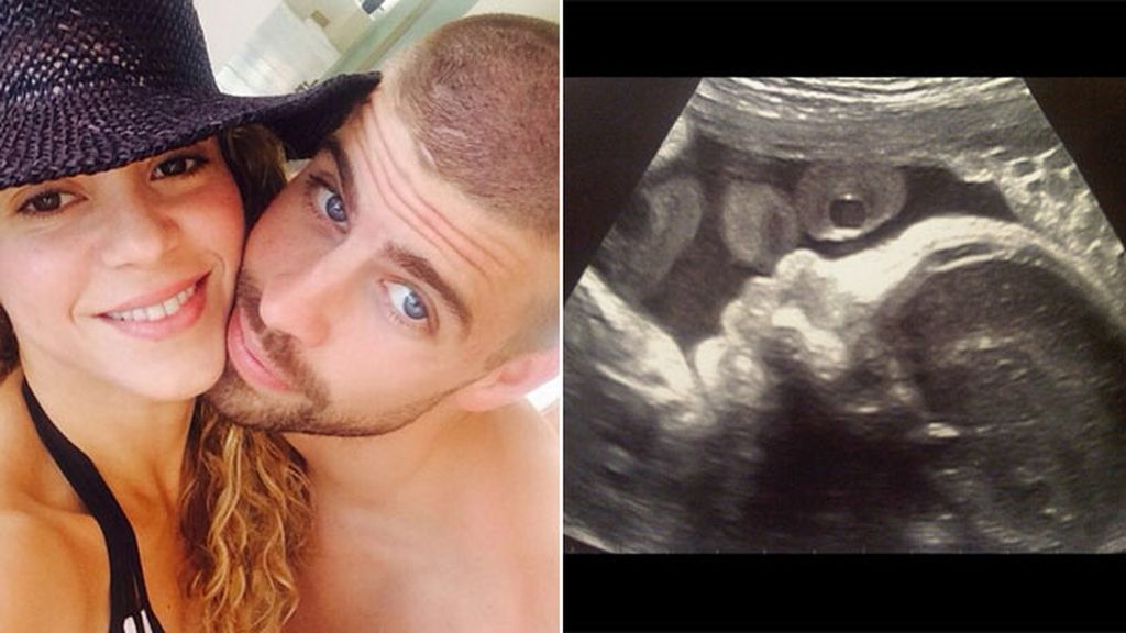 Un emocionado Pique compartió la ‘primera foto’ de su hijo Milan