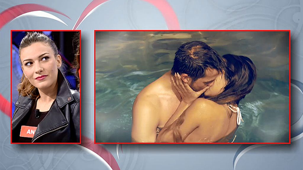 Xavi y Marina, en la piscina del amor